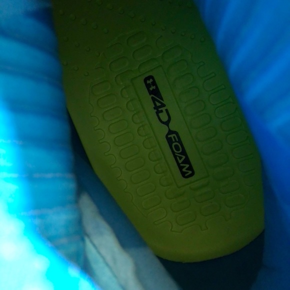 NEW: Men's UA C1N MC Blue Football Cleats … - Picture 9 of 10